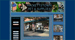 Desktop Screenshot of hackettstownpet.org